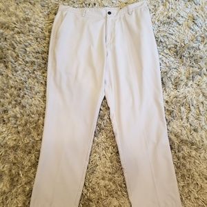 Mens Adidas Golf Pants Light Gray